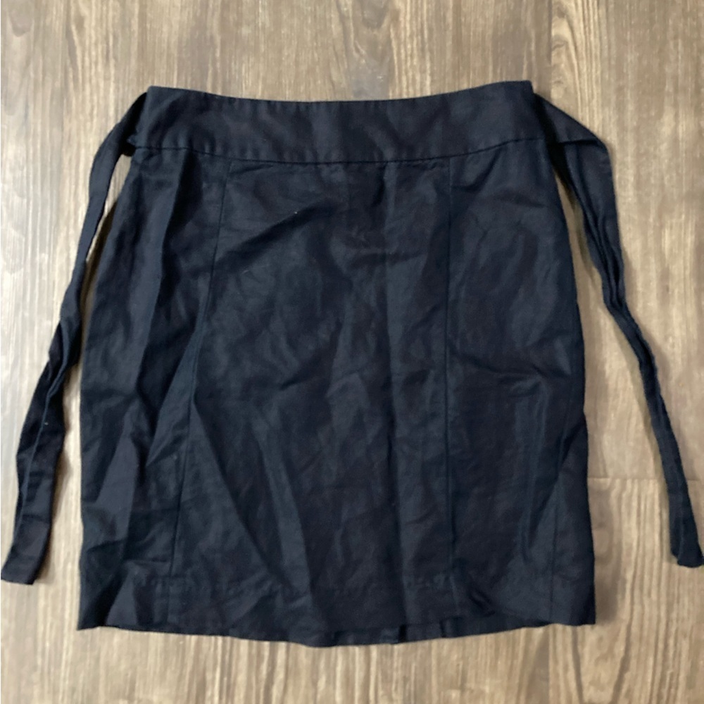 Banana Republic Women’s Navy Belted Size 4 Petite Skirt